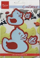 LR 0333 Creatables stencil rubber duck